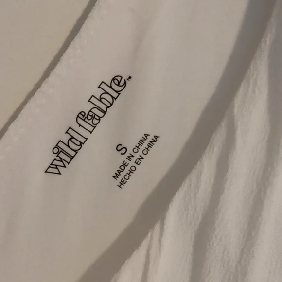 Wild Fable White Mini Dress - Picture 5 of 8